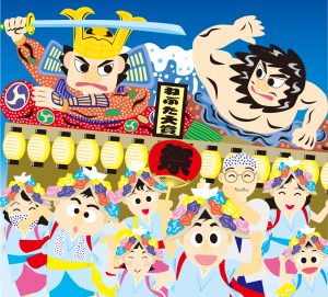 青森花火大会ねぶた